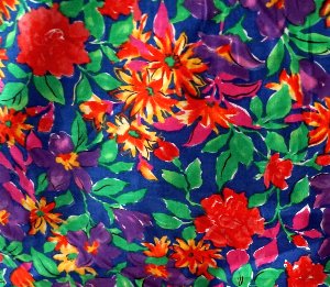 Hi Fashion Vibrant Floral Fabric